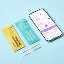 Areta Ovulation & Pregnancy Test Strips: 70 Ovulation Strips & 20 Pregnancy Tests Combo Kit | Accurate at-Home Fertility Tracker | Highly Sensitive Early Pregnancy Detection | 70 LH + 20 HCG