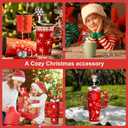 3 x Christmas Silicone Straw Topper Cup for Stanley Cup 30&40 oz Tumbler Accessories, Dust-Proof Cover Cap Toppers,0.4in/10mm Cute Straw Covers,Holiday Decor for Stocking Stuffers,Includes storage box (6 Pcs Christmas)