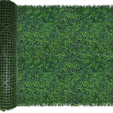 Artificial Ivy Privacy Fence Wall Screen,40X120 in(33.5 sqft) UV-Anti Faux Boxwood Roll Panels Greenery Backdrop Ivy Vine Leaf Hedges Fence Panels for Indoor Outdoor Green Wall Decor