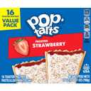 Pop-Tarts Toaster Pastries, Breakfast Foods, Kids Snacks, Value Pack, Frosted Strawberry (64 Pop-Tarts)