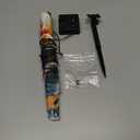 Amadecohome Lighted Christmas Garden Flag 22x13, 8 Modes Double Sided Solar Christmas Decorations Outdoor LED Navidad Flag, Yard Decorations for Xmas Patio Lawn Porch (Snowman Multicolor)