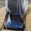 RESPAWN 900 Console Gaming Recliner with Footrest and Lumbar Support - Comfortable Ergonomic Gaming Chair with Headrest, No Wheels, Reclining, Heavy Duty, Racing Style Video Game Chairs - Blue