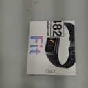 Fitness Tracker with Step Counter/Calories/Stopwatch, Activity Tracker, Health Tracker with Heart Rate Monitor, Sleep Tracker,1.10''AMOLED Touch Color Screen, Pedometer Watch for Women Men