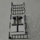 Under Desk Cable Management Tray Organizer for Cord Wire Desk Table Rack No Drill Installation for Home Office Workstation PC Computer Desktop Laptop