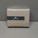 OAITE 100% Washed Cotton Duvet Cover Queen Size Soft Breathable Durable Bedding with Zipper Closure & 8 Corner Ties- 3 Pieces Plain Simple Duvet Cover Set,2 Pillow Shams,1 Duvet Cover(90"x90") (Linen Gray)