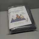 Peepeego 2PCS Non-Slip Pee Pads for Dogs 54" x 54", Washable Puppy Pads with Fast Absorbent, Reusable, Waterproof Rug for Training, Whelping, Housebreaking, Incontinence for Dog Playpen