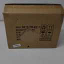 MaxSmeo Mid Century Nightstand, Rattan Side Table with Drawer, Wood Modern Bedside Table for Bedroom, Living Room and Small Spaces (Rustic Brown) (Top-rustic Brown)