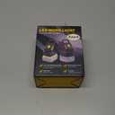 Tresda 18V/20V Cordless Work Light, 2Pack 25W Portable Flood Lights Compatible with Dewalt/Makita 20V Max Battery, COB Work Light with 3 Lighting Modes and Upgraded Low Voltage Protection(no Battery)