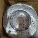 Betthand Brakes and Rotors Fit for [w/Third Row Seating] 06-18 Toyota RAV4 | L4 V6 Japan Built [2.4/2.5L for Third Row Seating, 3.5L for ALL] 11.65''+11.06'' Geomet Rotors and Ceramic Pads