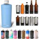 Universal Buddy XL Can Cooler by Frost Buddy - Fits 12-ounce, 16-ounce, 20-ounce, and 24-ounce Cans and Bottles - Keep Your Drinks Refreshingly Chilled for over 12 hours. (Baby Blue)