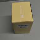 Mini Projector, Portable Projector 4K & Full HD 1080P Support, 270 Rotation Outdoor Projector, Movie Projector Compatible with Smartphone, TV Stick, Laptop, PS4, HDMI, USB (Ivory)