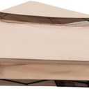 Beige Gazebo Replacement Cover Compatible with SUNJOY 11x11 Pop Up Gazebo Frame
