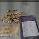 Patelai 321 Pcs Twinkle Little Star Theme Baby Shower Game Supply for Girl or Boy 5 Set Include 50 Activity Card 20 Pencil 1 Don't Say Baby Sign 50 Clothespin for Price Is Right Prediction Bingo Party
