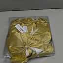 16PCS 8" Large Glitter Cheer Bows for Cheerleaders, CN Sparkly Hair Bows with Elastic Hair Ties Accessories for Teens Girls Women Cheerleading Softball Competition Sports (Gold)