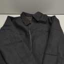 Womens Cropped Wool Jacket Plain Zipper Short Pea Coats Fall Winter Trendy Tweed Jackets 2025 (Medium, Black)