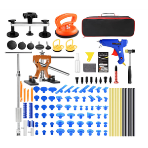 VEXTRO Paintless Dent Repair Kit, Dent Puller kit,Dent Removal Tools with Metal Dent Lifter, Bridge Puller, Slide Hammer TBar, PDR Kit for Car Dent Repair, Auto Body Dent Puller, Hail Damage Removal