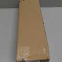 Meangood Floating Shelves Wall Mounted Set of 2, Towel Bar Rustic Wood Wall Storage Shelves for Bedroom,Living Room,Bathroom, Kitchen Rustic Brown (2+1 Pack)