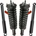 MOSTPLUS Front Rear Complete Strut Spring Assemblies Shock Absorbers 171352L 171352R 344428 Compatible for 1998-2004 Toyota Tacoma (Set of 4) Missing strut springs