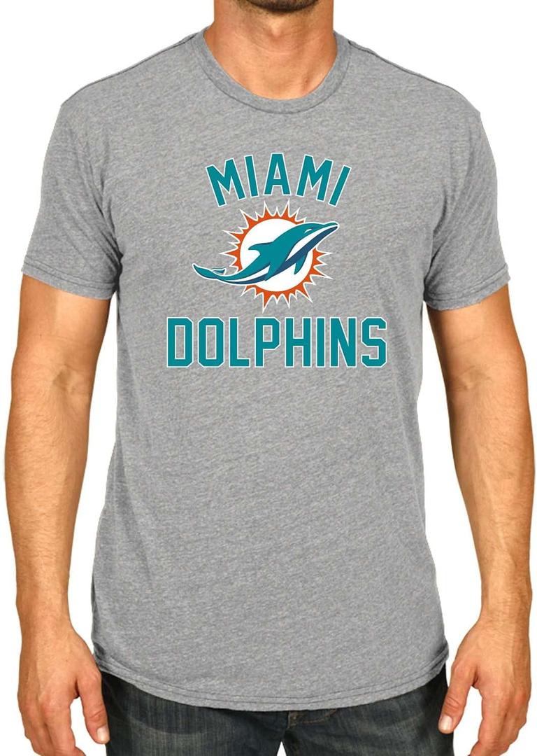 Team Fan Apparel NFL Adult Gameday T-Shirt - Cotton Blend - Tagless - Semi-Fitted - Unleash Your Team Spirit During Game Day (XX-Large, Gray)