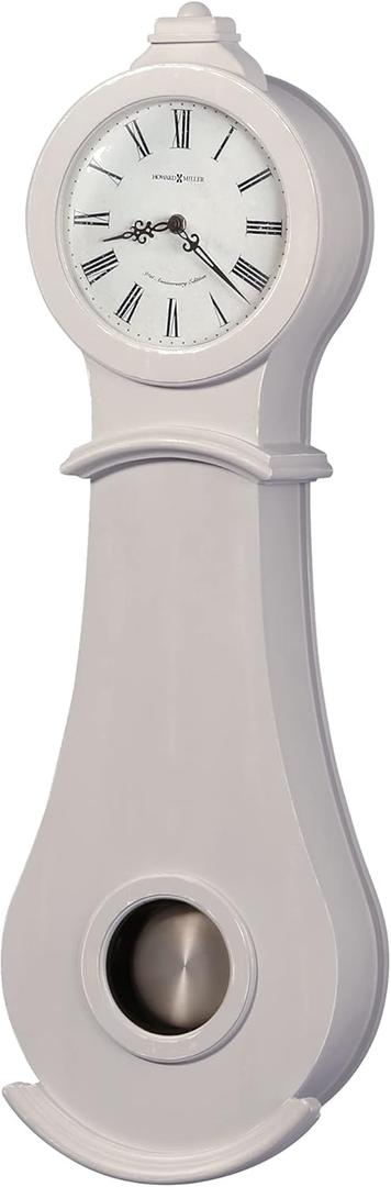 Howard Miller Lebanon II Wall Clock, Antique Gray