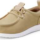 Amazon Essentials Men's Canvas (10.5, Natural/White)