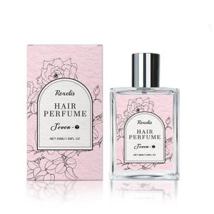 Hair Perfume for Women, Long-Lasting Pheromone Perfume oil Sweet Rose Floral Fragrance, Castor oil & Vitamin E for Nourishing and Hydrating Hair Shine Spray, 1.69 fl.oz