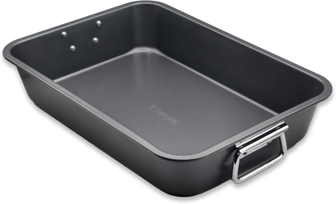Large Lasagna Pan 15 x 11 - Nonstick Casserole Dish for Easy Cleanup - Convenient Deep Lasagna Baking Dish With Foldable Handles - Large Baking Pan Casserole Dish Is Perfect for Any Meal