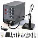 Jewelry Welder Machine, 110V Portable Pulse Argon Arc Welder for Jewelry Welding DIY Repair Tools
