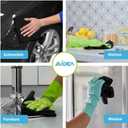 AIDEA Microfiber Cleaning Cloth Black 8PK, Microfiber Towels for Cars, Premium Car Cloths, Dusting Cloth Lint Free Cleaning Rags for SUVs, House, Kitchen, Window, Workshops,11.511.5"