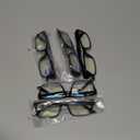 Gaoye 3.0 Professional Reading Glasses for All Day - Computer Readers with Blue Light Protection - Value Pack (B1-5 Pack Light Black)