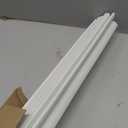 Yaocom 2 Strip White 32 Inch Vinyl U-Shape Door Bottom Seal, Slide on Weatherstrip Interior Door Bottom to Block Light and Reduce Noise Fits 32 x 1-3/8 Doors, Fills 1/2 1-1/2 Gaps