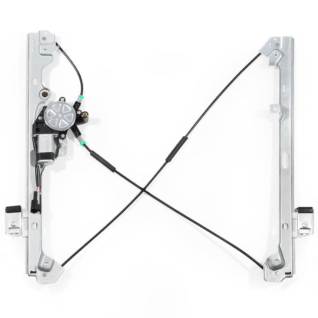 741-645 Front Right Passenger Side Power Window Regulator with Motor Fit for 2000-2006 Chevrolet/Chevy Silverado 1500 3500 Avalanche Suburban GMC Sierra 1500 2500 3500 Yukon XL Cadillac Escalade