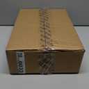 LE TAUCI Cappuccino Cups with Saucers 8 oz, Set of 4 Large Ceramic Coffee Cup Set for Latte, Au Lait, Flat White, Mocha, Tea Cup Set, Dishwasher Safe, Embossed Coffee Cups, White