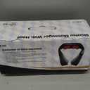 Shiatsu Neck and Back Massager with Heat, Electric Deep Tissue Kneading Neck and Shoulder Massage, Best Gifts for Women Men Mom Dad Mothers Fathers Day Birthday Gift, Black Grey (NOT Cordless)