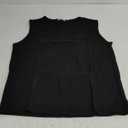 COOFANDY Mens Casual Tank Tops Waffle Knit Sleeveless Shirt Breathable Tank Shirts Summer Muscle Tee Black M