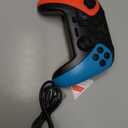 Wireless Switch Controller for Nintendo Switch/Switch 2/Lite/OLED Controller, Switch Controller with a Mouse Touch Feeling on Back Buttons, Extra Switch Pro Controller with Wake-up,Programmable, Turbo Function (Red+Blue)