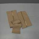 Ailaka Medical Compression Socks with Zipper, Knee High 15-20 mmHg Compression Socks for Women Men, Open Toe Support Socks for Varicose Veins, Edema, Recovery, Pregnant, Nurse (X-Large (1 Pair), Beige)