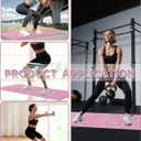 Squat Mat with Foot Position,Large Squat Target Pad 30'' X 13.8'',4mm Thickness Squat Mat Foot Positioning, Exercise Mat for Squats, Leg and Abdominal Workouts