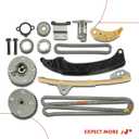 A-Premium 12PCS Engine Timing Chain Kit W/Sprocket & Tensioner & Guide Compatible with Toyota Corolla 2009-2019, Matrix 2009-2014 & Scion xD 2008-2014 & Pontiac Vibe 2009-2010 - L4 1.8L