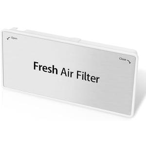 ADQ75493301 Refrigerator Air Filter Cover Replacement, fresh air filter cover Compatible with LG Refrigerator Models LRMVS3006S, LRMDS3006S, LRMVC2306S, LRMDC2306D, LRFVC2406S, LRFDS3016S, LRMDS3006D