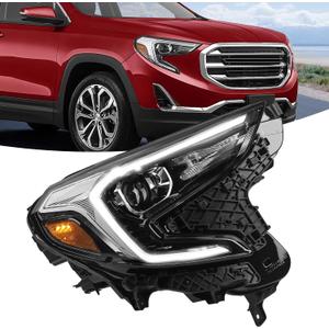 For [Factory HID/Xenon Model] GMC Terrain Headlight Assembly 2018 2019 2020 2021 Right Passenger Side Replacement Headlamp 84815559 GM2503475
