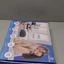 LONGEAS Magnetic Screen Door Left Right Side Opening Upgraded PET Mesh Greater Than Fiberglass and Polyester, Keep Bugs Out, Pet & Kid Friendly, Suitable for Sliding Doors, Patio French Doors-72" X 96"