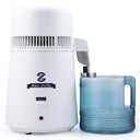 CO-Z Distilled Water Maker, 1 Gallon Water Distiller, 4L Home Countertop Water Distiller Machine, Table Desktop Water Distill Distilling Purifier Purification Filter, Home Pure Clean Water Device