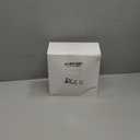 Blulu 4 Pcs Winter Wooden Snowflakes Decor Tabletop Decorations Christmas Snowflake Signs Winter Wooden Xmas Standing Table Sign Christmas Fireplace Decoration for Party Birthday(White)