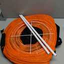 3FT Halloween Collapsible Pumpkin Decoration, 50 LED Pop-Up Pumpkin Lamp with Star Cap, Plug in Halloween Jack-O-Lantern with Metal Stand for Indoor Outdoor Garden Patio Party Decor