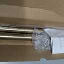 Oneach Heavy Duty Curtain Rods for Windows 28 to 48 Inch, 1 Inch Antique Gold Curtain Rod, Adjustable Length Rod with Metal Finials, Modern Decorative for Bedroom Kitchen Living Room (16 to 60 Inch)