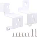 24" Stack Bracket Kit for GE GFA24KITL 24 Inch Front Load Washers and Dryers Laundry Bracket 24in Width Frontload Stacking Kit (White)