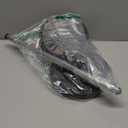 Angoily Can Wheels Replacement, Garbage Can Wheels Replacement Set, Hollow Shaft 2 Rubber Wheels Pulley Wheel, Bin Wheels Replacement