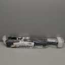 Short Dog Gate 0"-39" Wide Narrow Baby Gate 24 Tall Retractable Short Pet Gate to Step Over Short Baby Gate for Doorway, Low Pet Gate Indoor Doggie Gates Mesh Puppy Gate for Stairs, Black