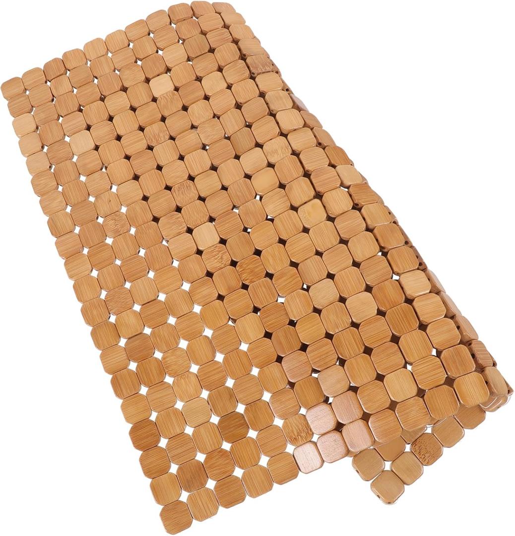 Bamboo Seat Cushion Cooling Chair Pad for Office Chair and Sofa
Breathable Mat, Keeps Dry Airflow Gaps, No Backrest Design, Summer Use for Home Seating